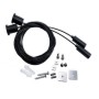 LED Linear Pendelleuchte - MÜNCHEN SCHWARZ - 0.5m - 1m - 1,5m - 2m - IP54 - Dimmbar
