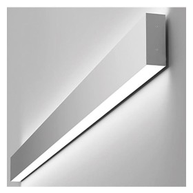 LED Wandleuchte Lineare - NEW WASHINGTON GRAU - 0.44m - 0.94m - 1.44m - 1.94m - IP54- Dimmbar