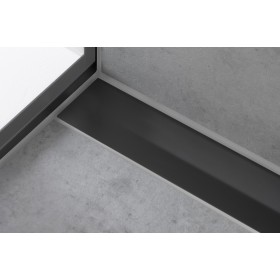 hansgrohe RainDrain Flex Fertigset Duschrinne 80 cm, kürzbar zur Wandmontage