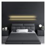 LED Wandleuchte Lineare - NEW WASHINGTON SCHWARZ - 0.44 - 0.94m - 1.44m - 1.94m- IP54- Dimmbar