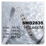 LED Wandleuchte Lineare - NEW WASHINGTON SCHWARZ - 0.44 - 0.94m - 1.44m - 1.94m- IP54- Dimmbar
