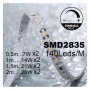 LED Wandleuchte Lineare - MUTE WALL - 72cm - 128cm - 184cm - IP54- Dimmbar