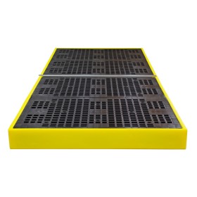 Flachprofil-Auffangboden für 8 Fässer 600L