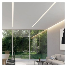 Lineare LED - Einbau - MOSKAU MINI WEISS - 0.44m - 0.94m - 1.44m - 1.94m - IP54- Dimmbar