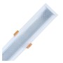 Lineare LED - Einbau - MOSKAU MINI WEISS - 0.44m - 0.94m - 1.44m - 1.94m - IP54- Dimmbar