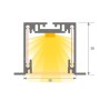 Lineare LED - Einbau - MOSKAU MINI WEISS - 0.44m - 0.94m - 1.44m - 1.94m - IP54- Dimmbar