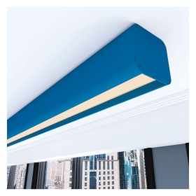 Lineare LED - Deckenaufbauleuchte - ANTONIUS Azurblau - 0,5 m - 1m - 1,5m - 2m - Dimmbar
