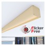 Lineare LED - Deckenaufbauleuchte - ANTONIUS Elfenbein - 0,5 m - 1m - 1,5m - 2m - Dimmbar