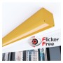 Lineare LED - Deckenaufbauleuchte - ANTONIUS Pastellgelb - 0,5 m - 1m - 1,5m - 2m - Dimmbar