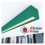 Lineare LED - Deckenaufbauleuchte - ANTONIUS Patinagrün - 0,5 m - 1m - 1,5m - 2m - Dimmbar