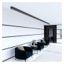 Lineare LED - Deckenaufbauleuchte - ANTONIUS Schwarz - 0,5 m - 1m - 1,5m - 2m - Dimmbar