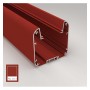 Lineare LED - Deckenaufbauleuchte - ANTONIUS Tomatenrot - 0,5 m - 1m - 1,5m - 2m - Dimmbar