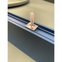 Lineare LED - Deckenaufbauleuchte - LOLA Azurblau - 0,5 m - 1m - 1,5m - 2m - Dimmbar
