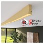 Lineare LED - Deckenaufbauleuchte - LOLA elfenbein- 0,5 m - 1m - 1,5m - 2m - Dimmbar