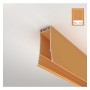 Lineare LED - Deckenaufbauleuchte - LOLA pastellgelb- 0,5 m - 1m - 1,5m - 2m - Dimmbar
