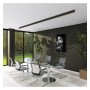 Lineare LED - Deckenaufbauleuchte - LOLA schwarz- 0,5 m - 1m - 1,5m - 2m - Dimmbar