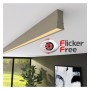 Lineare LED - Deckenaufbauleuchte - LOLA steingrau- 0,5 m - 1m - 1,5m - 2m - Dimmbar