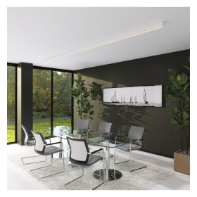 Lineare LED - Deckenaufbauleuchte - LOLA Weiss - 0,5 m - 1m - 1,5m - 2m - Dimmbar