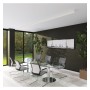 Lineare LED - Deckenaufbauleuchte - LOLA Weiss - 0,5 m - 1m - 1,5m - 2m - Dimmbar