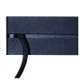Lineare LED - Deckenaufbauleuchte - MÜNCHEN MINI SCHWARZ- 0.44m - 0.94m - 1.44m - 1.94m - IP54- Dimmbar