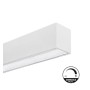 Lineare LED - Deckenaufbauleuchte - MÜNCHEN MINI WEISS - 0.44m - 0.94m - 1.44m - 1.94m - IP54- Dimmbar