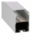 Lineare LED - Deckenaufbauleuchte - MÜNCHEN SILBER - 0,5m - 1m - 1,5m - 2m - IP54 - Dimmbar