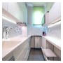 Lineare LED - Deckenaufbauleuchte - NEW YORK SILBER - 0.44m - 0.94m - 1.44m - 1.94m - IP54- Dimmbar