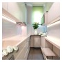 Lineare LED - Deckenaufbauleuchte - NEW YORK WEISS - 0,5 m - 1 m - 1,5 m - 2 m - IP54- Dimmbar