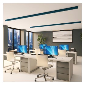 Lineare LED - Deckenaufbauleuchte - RICHARD Azurblau - 0,5 m - 1m - 1,5m - 2m - Dimmbar