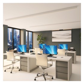 Lineare LED - Deckenaufbauleuchte - RICHARD Weiss - 0,5 m - 1m - 1,5m - 2m - Dimmbar