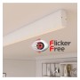 Lineare LED - Deckenaufbauleuchte - RICHARD Weiss - 0,5 m - 1m - 1,5m - 2m - Dimmbar