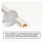 Lineare LED-Leuchte – EASY CONNECT – 2 Meter – 20W 12V – Professionelle Masslösung