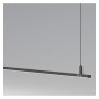 Linearlampe Pendelleuchte - MILANO SCHWARZ - 0,5 m - 1 m - 1,5 m - 2 m - IP20