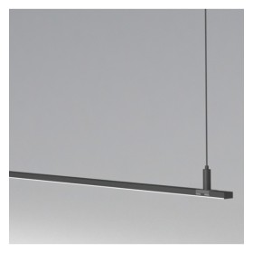 Linearlampe Pendelleuchte - MILANO SCHWARZ - 0,5 m - 1 m - 1,5 m - 2 m - IP20