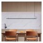 Linearlampe Pendelleuchte - MILANO SCHWARZ - 0,5 m - 1 m - 1,5 m - 2 m - IP20