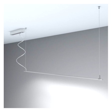 Linearlampe Pendelleuchte - MILANO SILBER - 0,5 m - 1 m - 1,5 m - 2 m - IP20