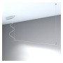 Linearlampe Pendelleuchte - MILANO SILBER - 0,5 m - 1 m - 1,5 m - 2 m - IP20