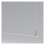 Linearlampe Pendelleuchte - MILANO SILBER - 0,5 m - 1 m - 1,5 m - 2 m - IP20