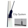 Linearlampe Pendelleuchte - MILANO SILBER - 0,5 m - 1 m - 1,5 m - 2 m - IP20