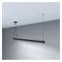 Linearlampe Pendelleuchte - MÜNCHEN MINI SCHWARZ - 0.44m - 0.94m - 1.44m - 1.94m - IP54- Dimmbar