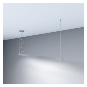Linearlampe Pendelleuchte - MÜNCHEN MINI SILBER - 0.44m - 0.94m - 1.44m - 1.94m - IP54 - Dimmbar