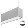 Linearlampe Pendelleuchte - MÜNCHEN MINI SILBER - 0.44m - 0.94m - 1.44m - 1.94m - IP54 - Dimmbar