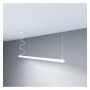 Linearlampe Pendelleuchte - MÜNCHEN MINI WEISS - 0.44m - 0.94m - 1.44m - 1.94m - IP54- Dimmbar