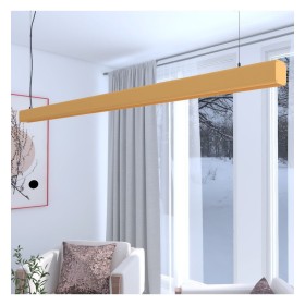 Linearlampe Pendelleuchte LED - ANTONIUS Pastellgelb - 0,5 m - 1m - 1,5m - 2m - Dimmbar