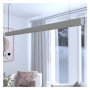Linearlampe Pendelleuchte LED - ANTONIUS Steingrau- 0,5 m - 1m - 1,5m - 2m - Dimmbar