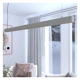 Linearlampe Pendelleuchte LED - ANTONIUS Steingrau- 0,5 m - 1m - 1,5m - 2m - Dimmbar