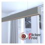 Linearlampe Pendelleuchte LED - ANTONIUS Steingrau- 0,5 m - 1m - 1,5m - 2m - Dimmbar