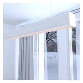 Linearlampe Pendelleuchte LED - ANTONIUS Weiss - 0,5 m - 1m - 1,5m - 2m - Dimmbar