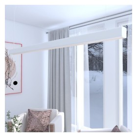 Linearlampe Pendelleuchte LED - ANTONIUS Weiss - 0,5 m - 1m - 1,5m - 2m - Dimmbar