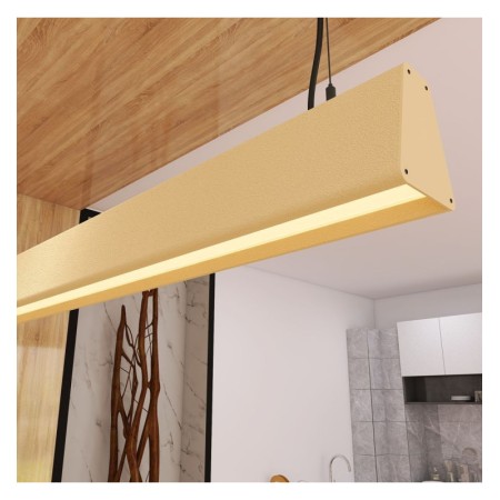 Linearlampe Pendelleuchte LED - CARMEN elfenbein- 0,5 m - 1m - 1,5m - 2m - Dimmbar